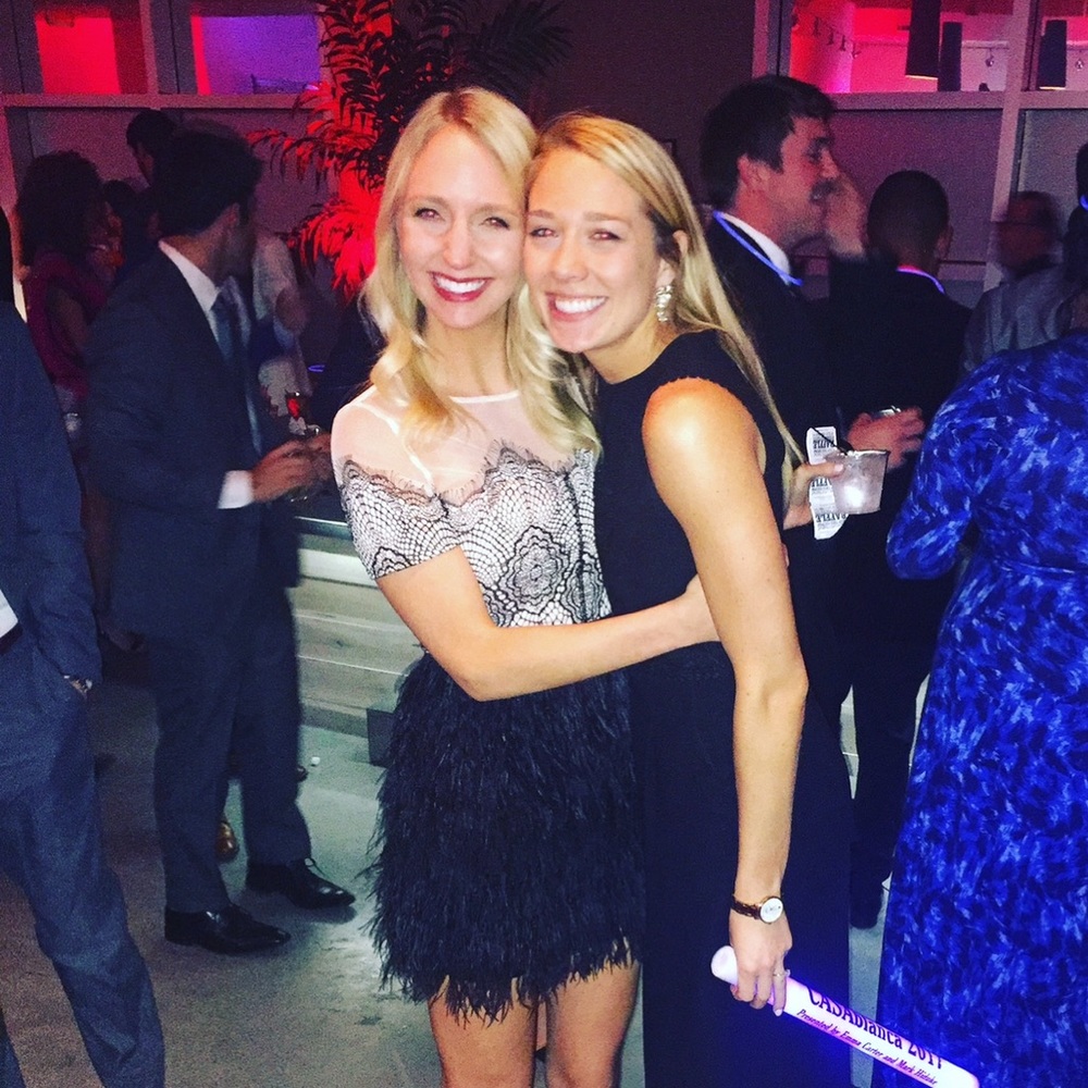 Fun feather and lace cocktail dress